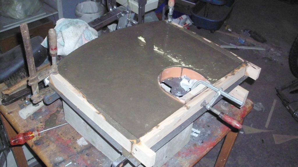 auffüllen und abziehen