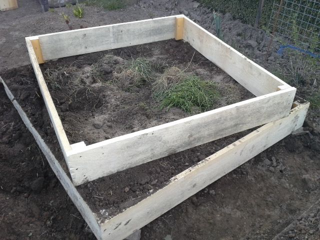 Zweite Etage auflegen